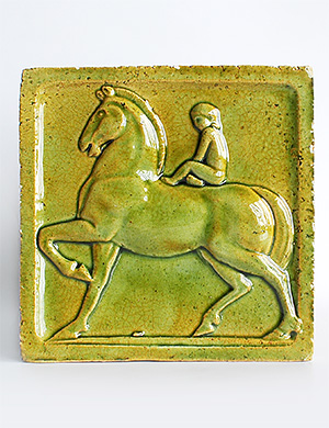 Изображение Хаусмарки Хаусмарка Девочка на коне, салатовая