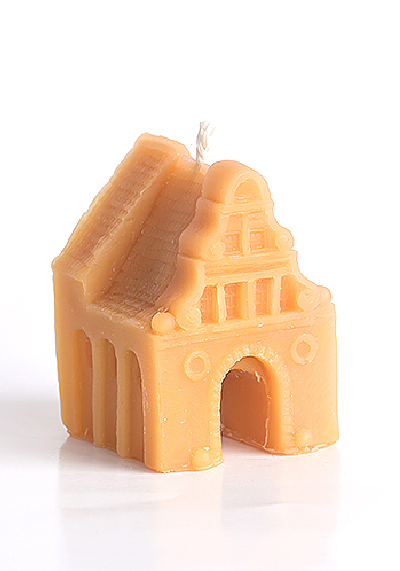 Изображение Свечи  Свеча Фортштадтские ворота, жёлтый