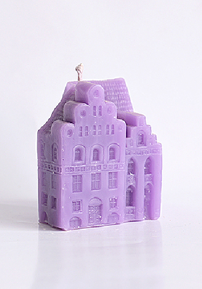 Изображение Свечи  Свеча Дом у Альтштадтской кирхи, фиолетовый