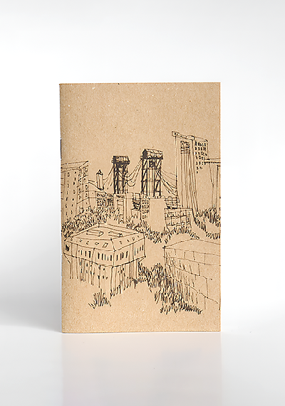 Изображение Блокноты Двухъярусный мост (блокнот А6)