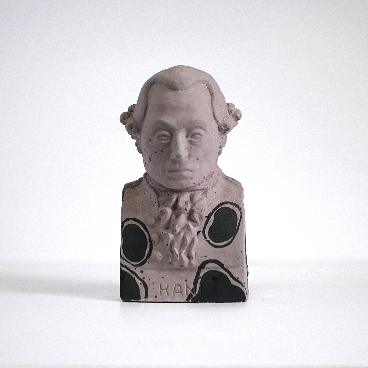 Изображение Бюст Канта Бюст Канта с абстракцией, серый