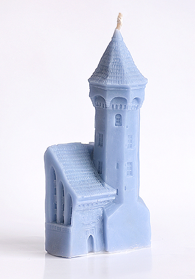 Изображение Свечи  Свеча Синяя башня, голубая