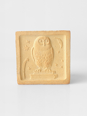 Изображение Изразцы Изразец Сова, римский кирпич 