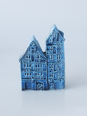 Изображение Домики Кнайпхофа Фахверковые склады "Конь" и "Бык", синие