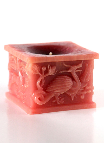 Изображение Свечи  Свеча Готические химеры, красная