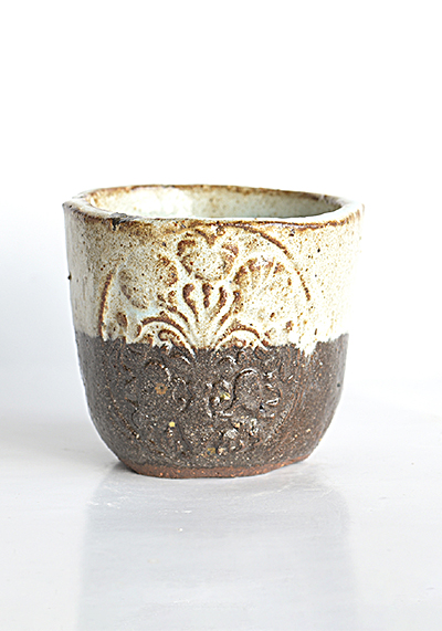 Изображение Античный Шпандин Кружка американо «Ваза со львами», двухцветная тёмная