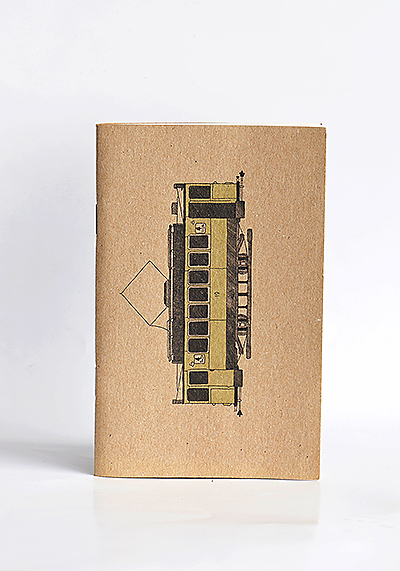 Изображение Блокноты Калининградский трамвай (блокнот А6)