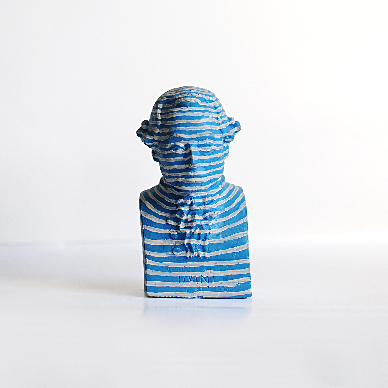 Изображение Бюст Канта Бюст Канта в полосочку, голубой