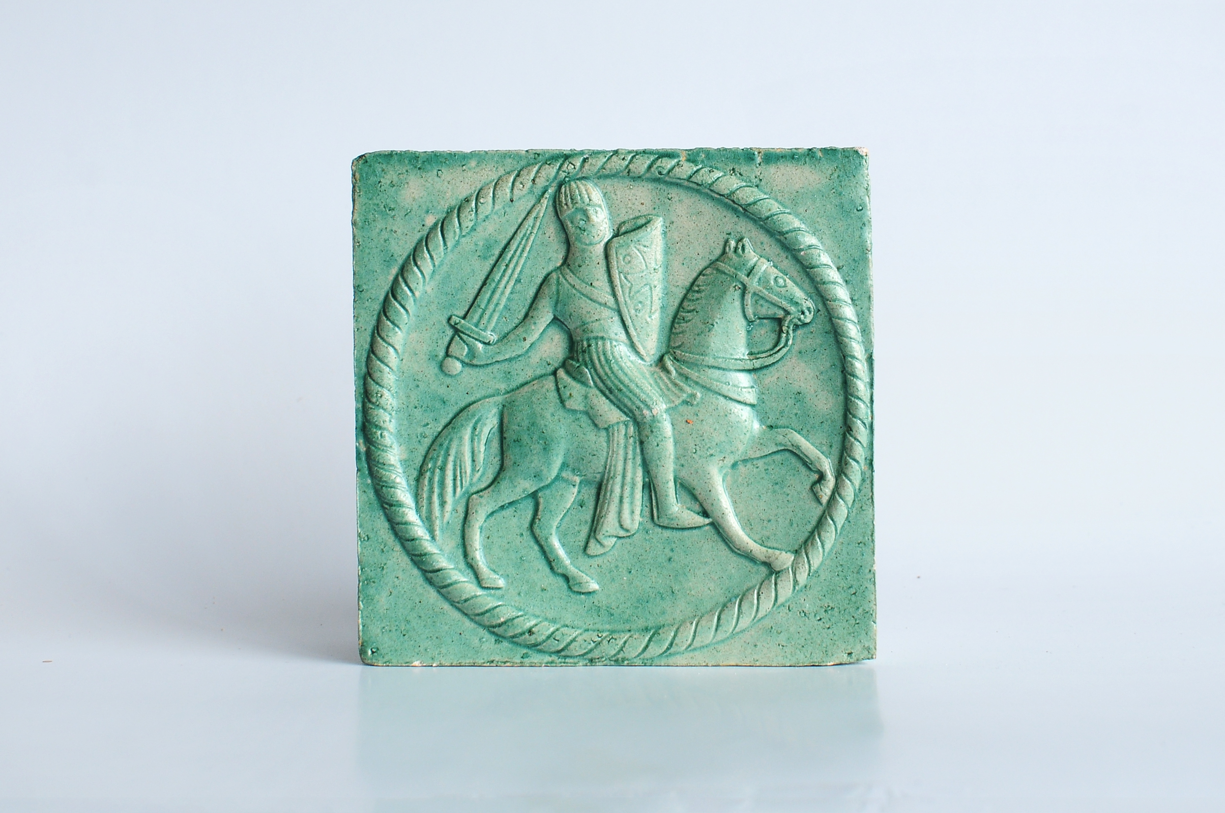 Изображение Хаусмарки Плитка Крестоносец, зелёная