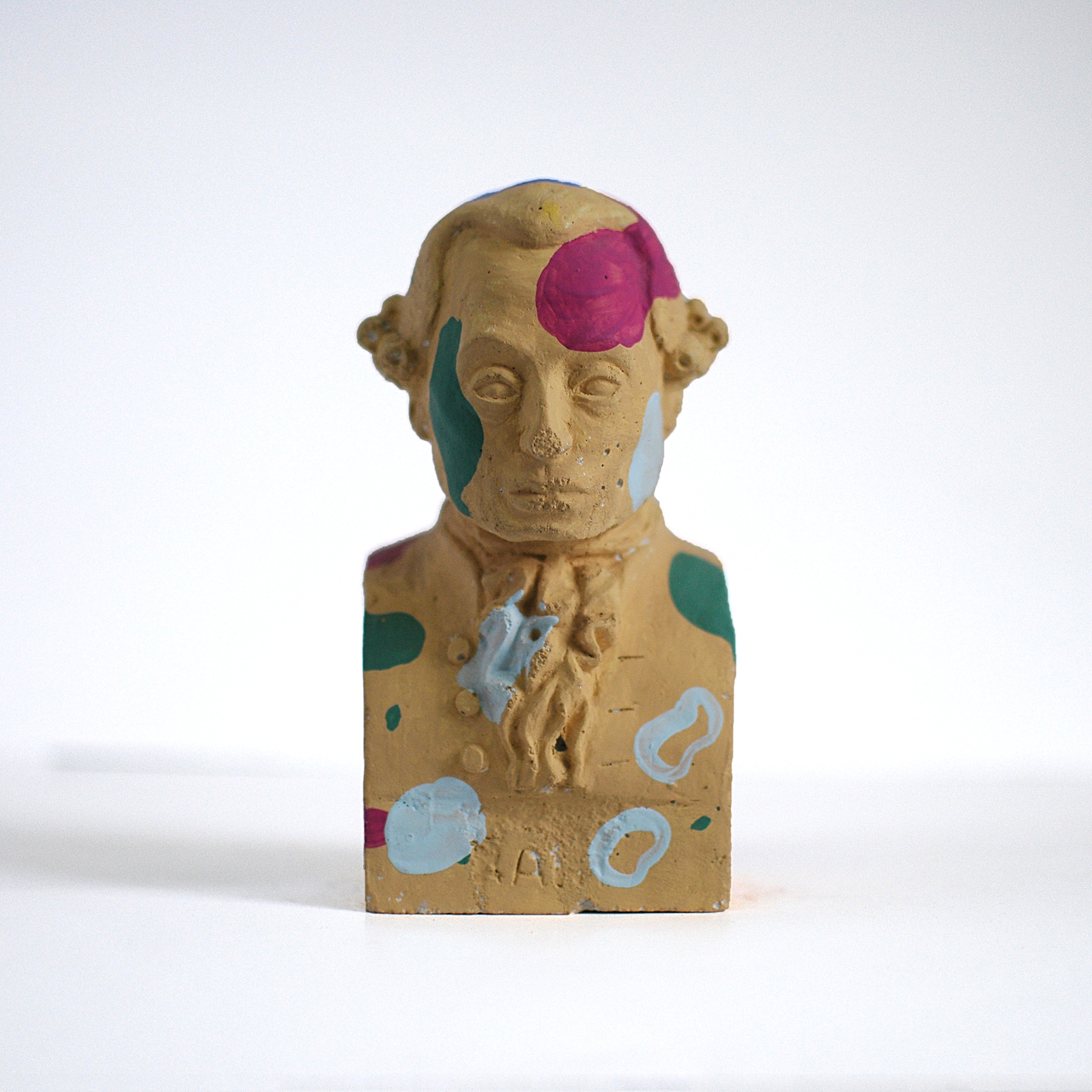 Изображение Бюст Канта Бюст Канта с абстракцией, бежевый