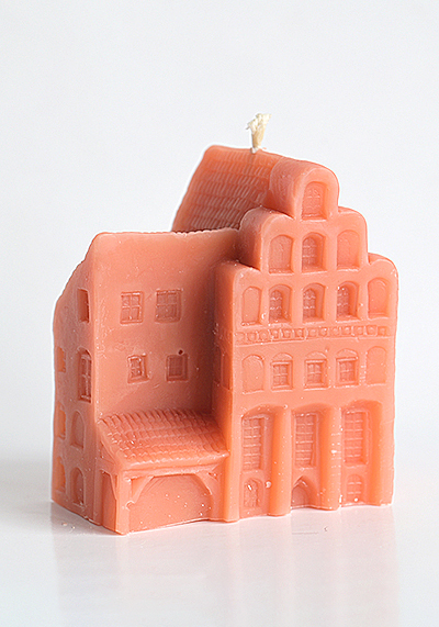 Изображение Свечи  Свеча Дом у Штайндаммских ворот, оранжевый