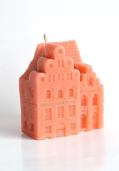 Изображение Свечи  Свеча Дом у Альтштадтской кирхи, оранжевый