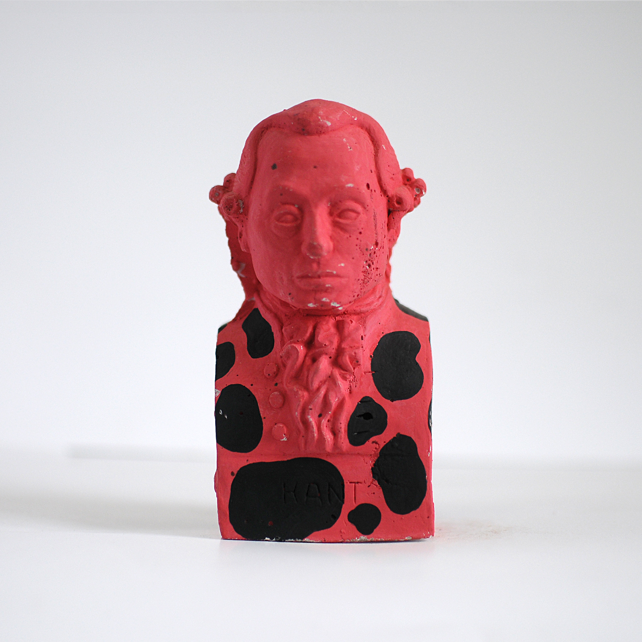 Изображение Бюст Канта Бюст Канта с абстракцией, розовый