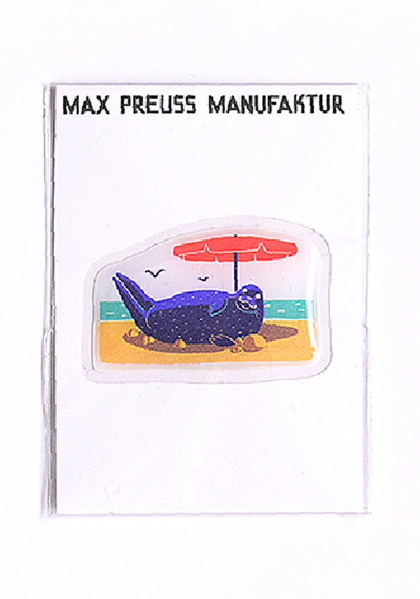 Изображение 3D стикеры 3D стикер «Тюлень на пляже»