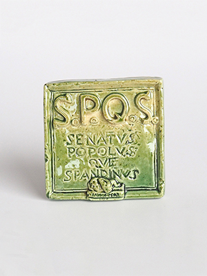 Изображение Изразцы Изразец Шпандин Spandin - S.P.Q.S., зелёный