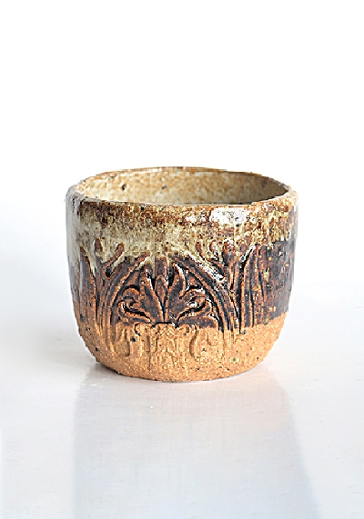 Изображение Античный Шпандин Кружка эспрессо «Василёк югендстиль»