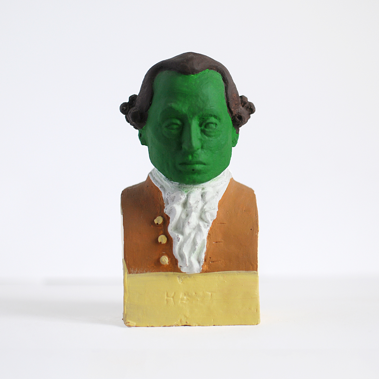 Изображение Бюст Канта Бюст Канта с зеленым лицом