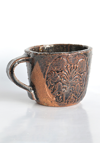 Изображение Античный Шпандин Кружка американо «Ваза со львами», красная