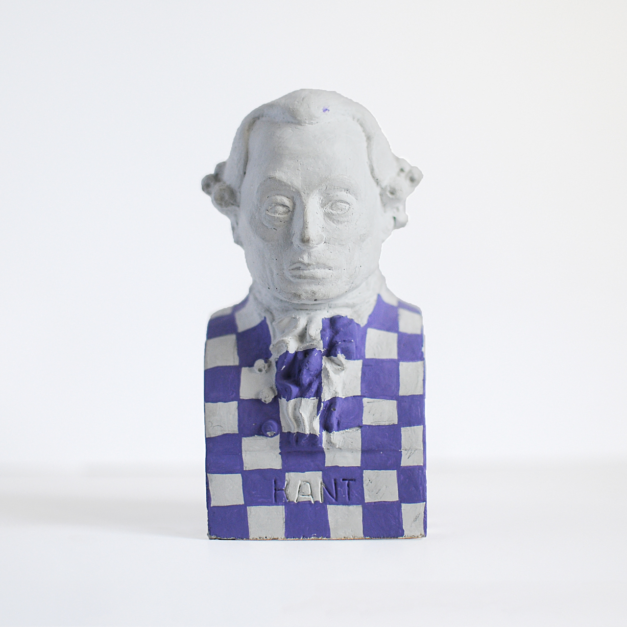 Изображение Бюст Канта Бюст Канта в клеточку